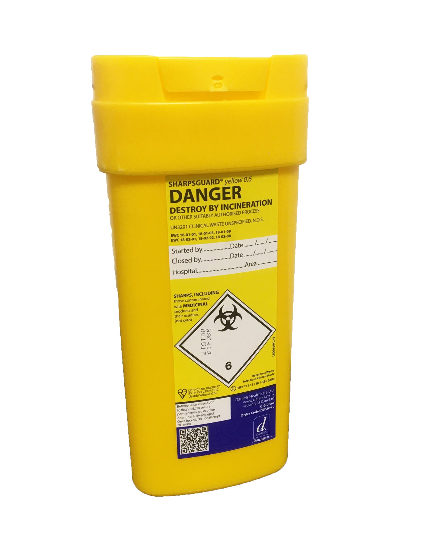 Sharpsafe Bin (SINGLES)