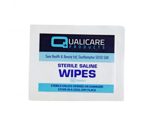 Sterile Saline Wipes (100)