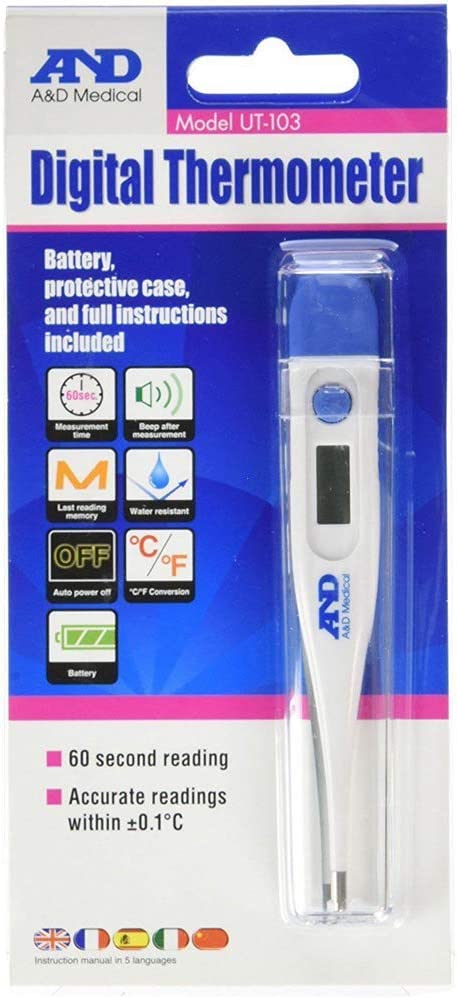£3.99 A & D Precision Digital Thermometer (16)