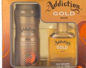 £4.99 Addiction Gold Gift Set 150ml Spray + 50ml EDT (4)