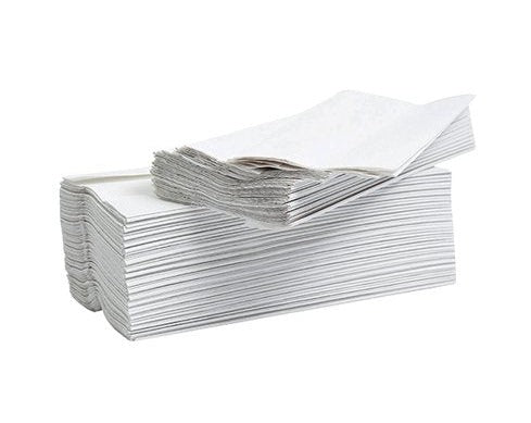 Hand Towel 2-Ply Flushable White (Pack of 2430)