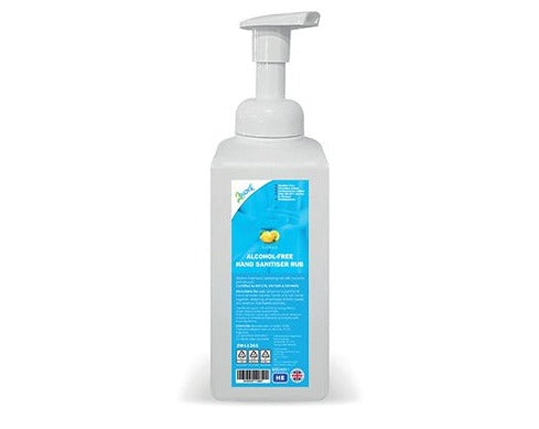 Hand Sanitiser Rub Alcohol-Free Foaming 600ml Bottle