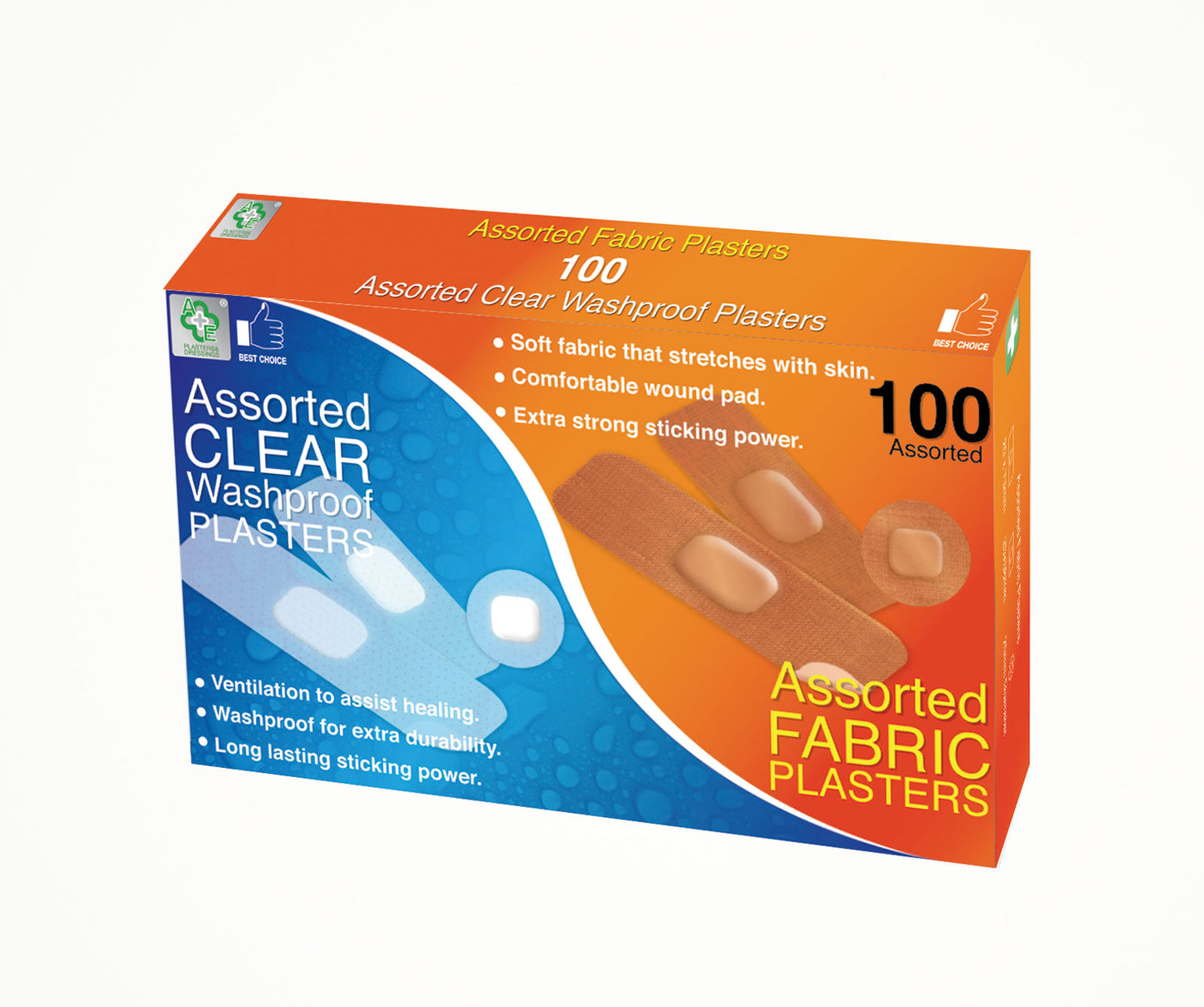 £1.99 100 Assorted Plasters (6)