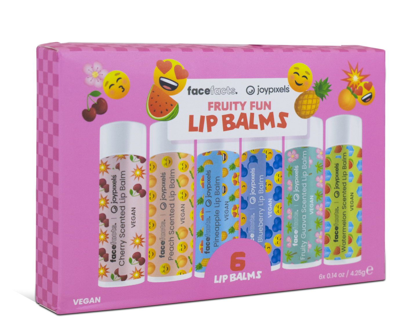 £3 Face Facts 6 Pack Lip Balm Gift Set (6)