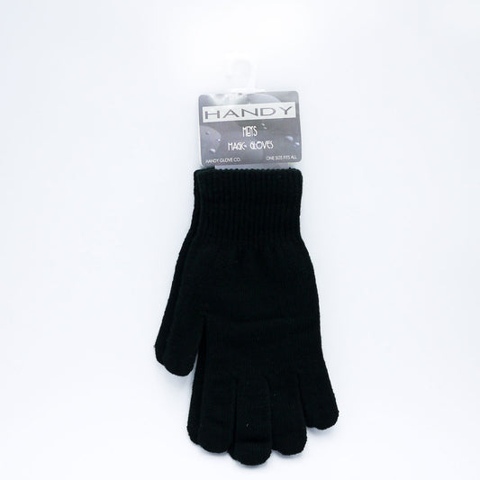 £1 Mens Black Magic Gloves (12)