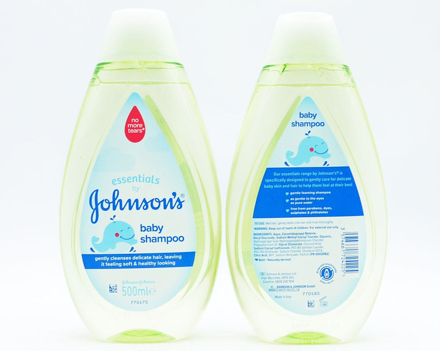 £3.99 J&J Essential Baby Shampoo 500ml (6)