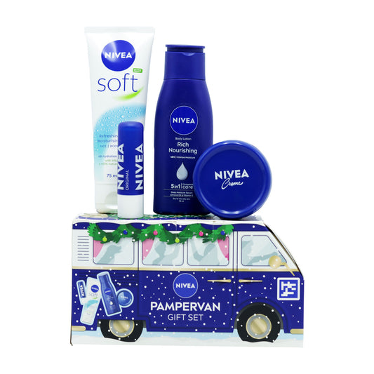 £4.99 Nivea Pampervan 4 Piece Gift Set (5)