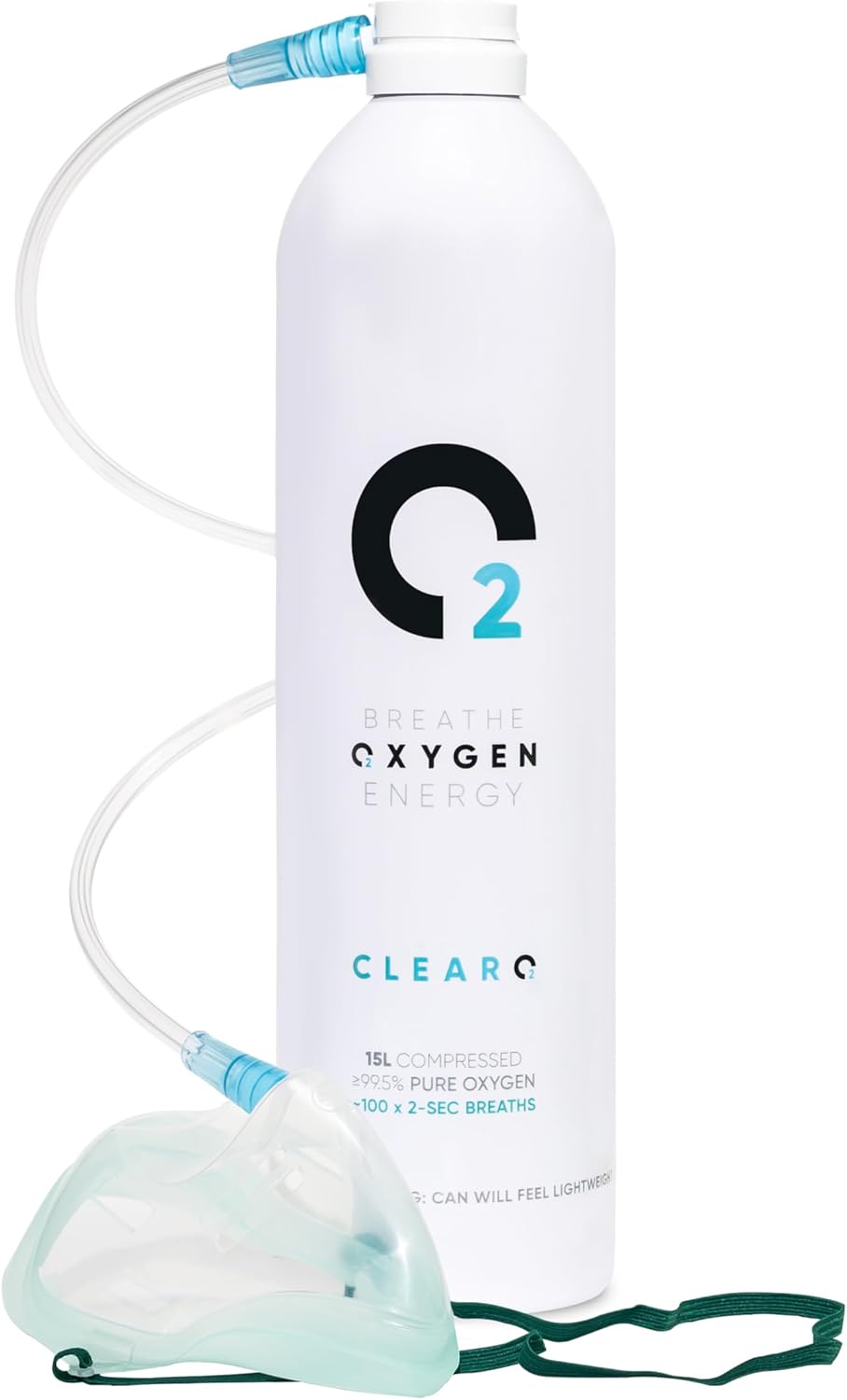 £19.99 15L Oxygen Can With Mask (SINGLES)