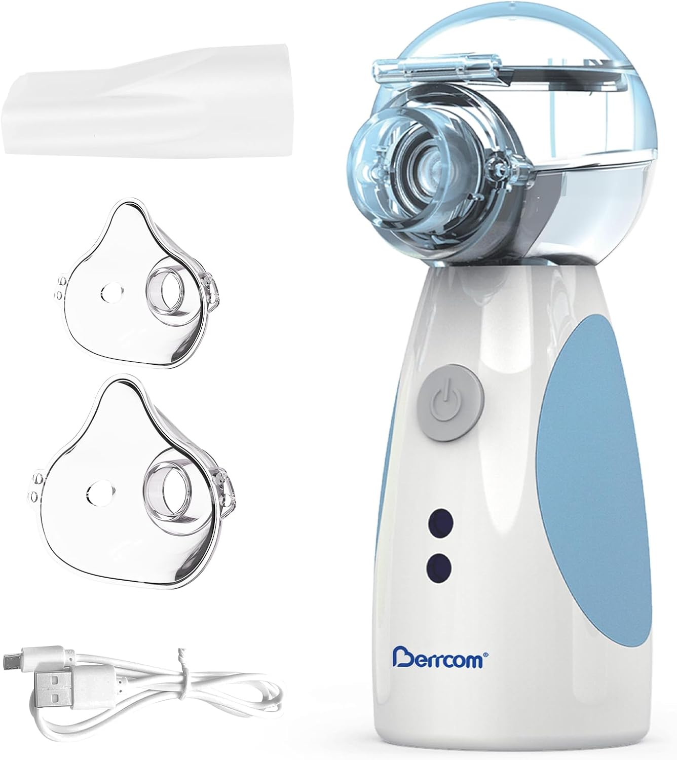 £34.99 Berrcom Portable Nebuliser Machine for Adults and Kids Handheld (SINGLES)