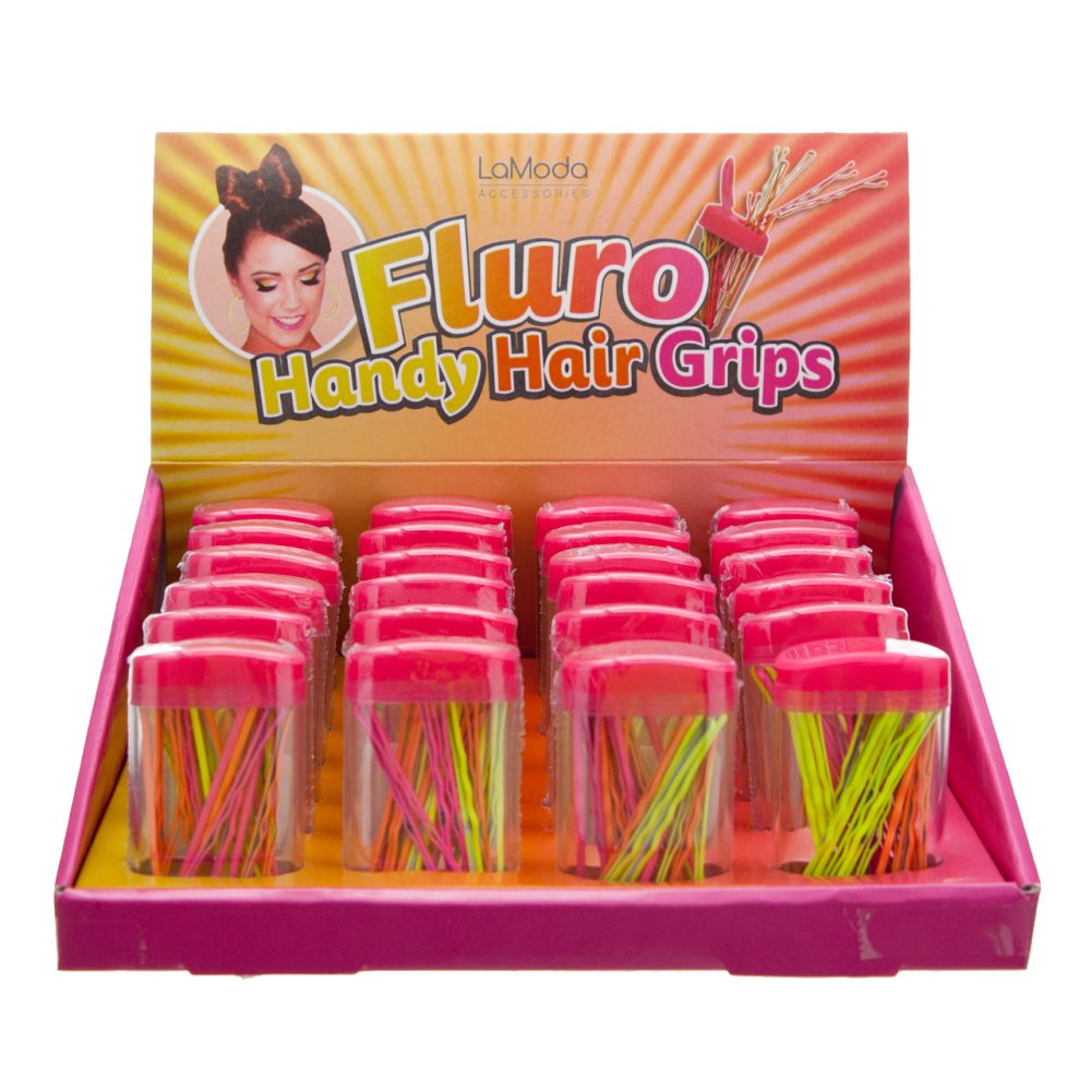 £1 Hair Grips Display (24)