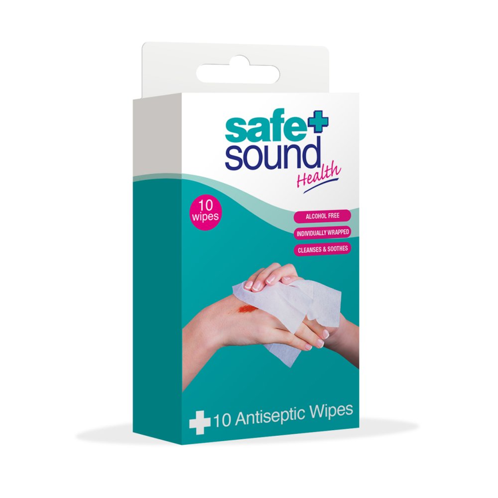 £1.89 Safe & Sound Antiseptic Wipes (6)