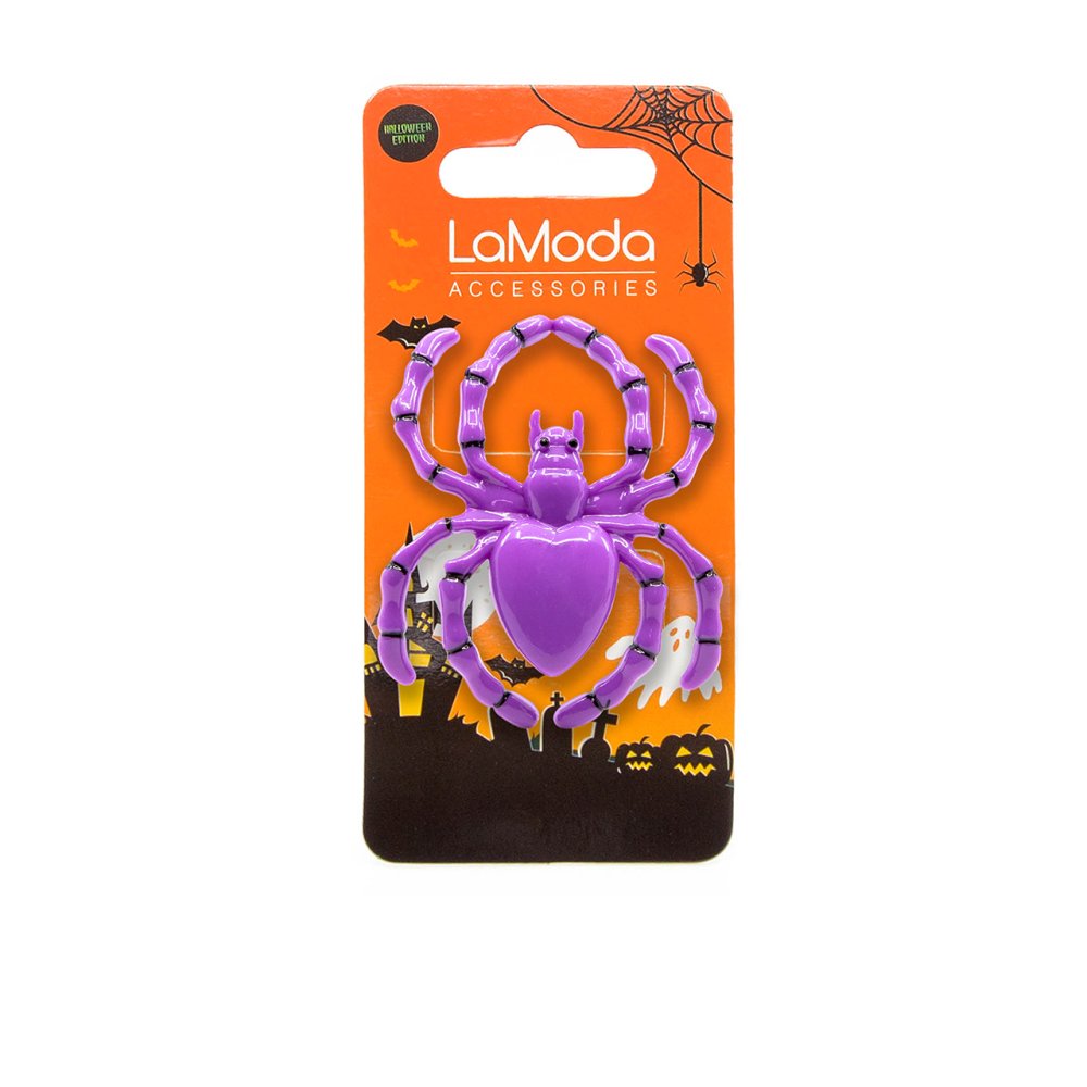 £1 Halloween Spider Hair Clip (6)