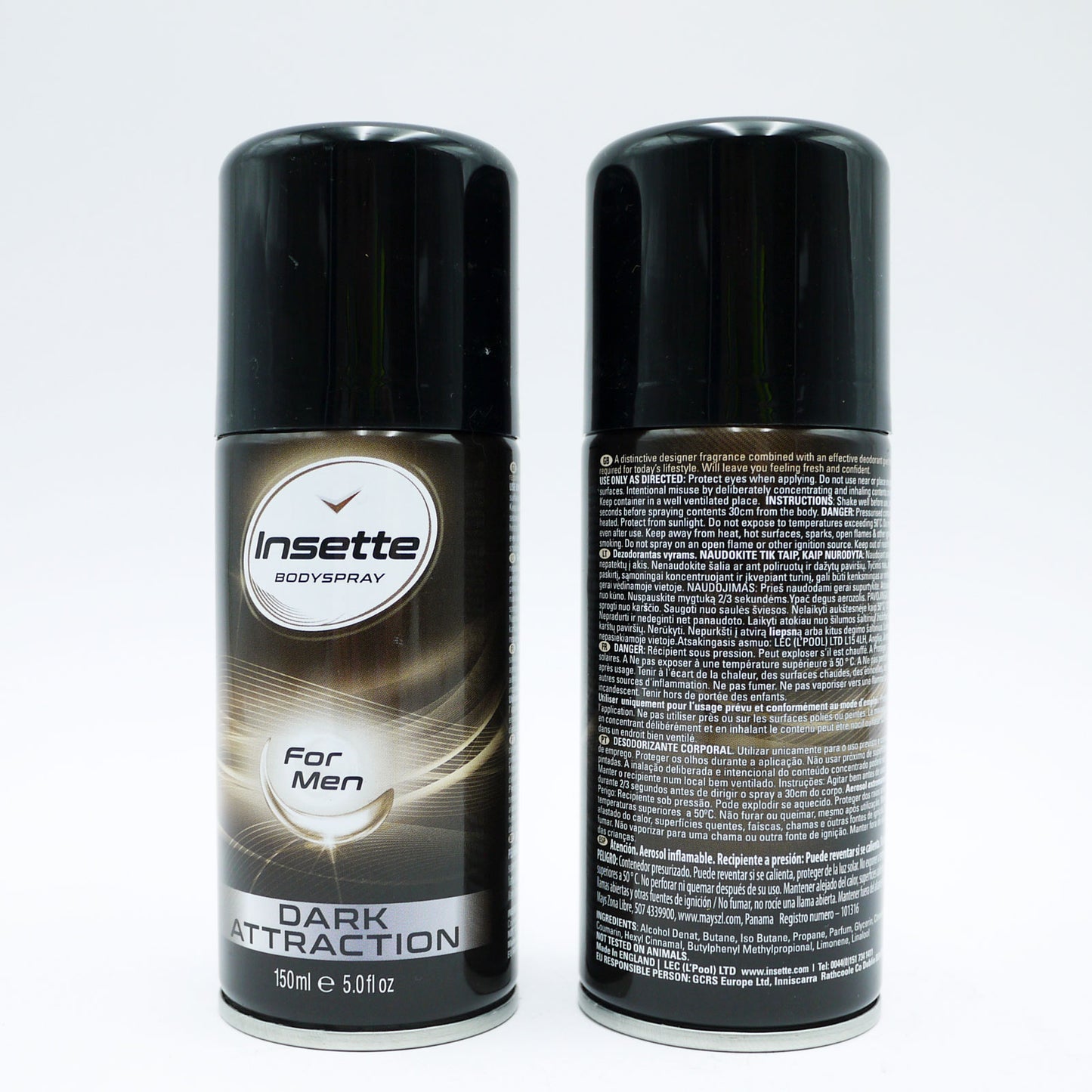 £1 Insette Mens Body Spray (12)