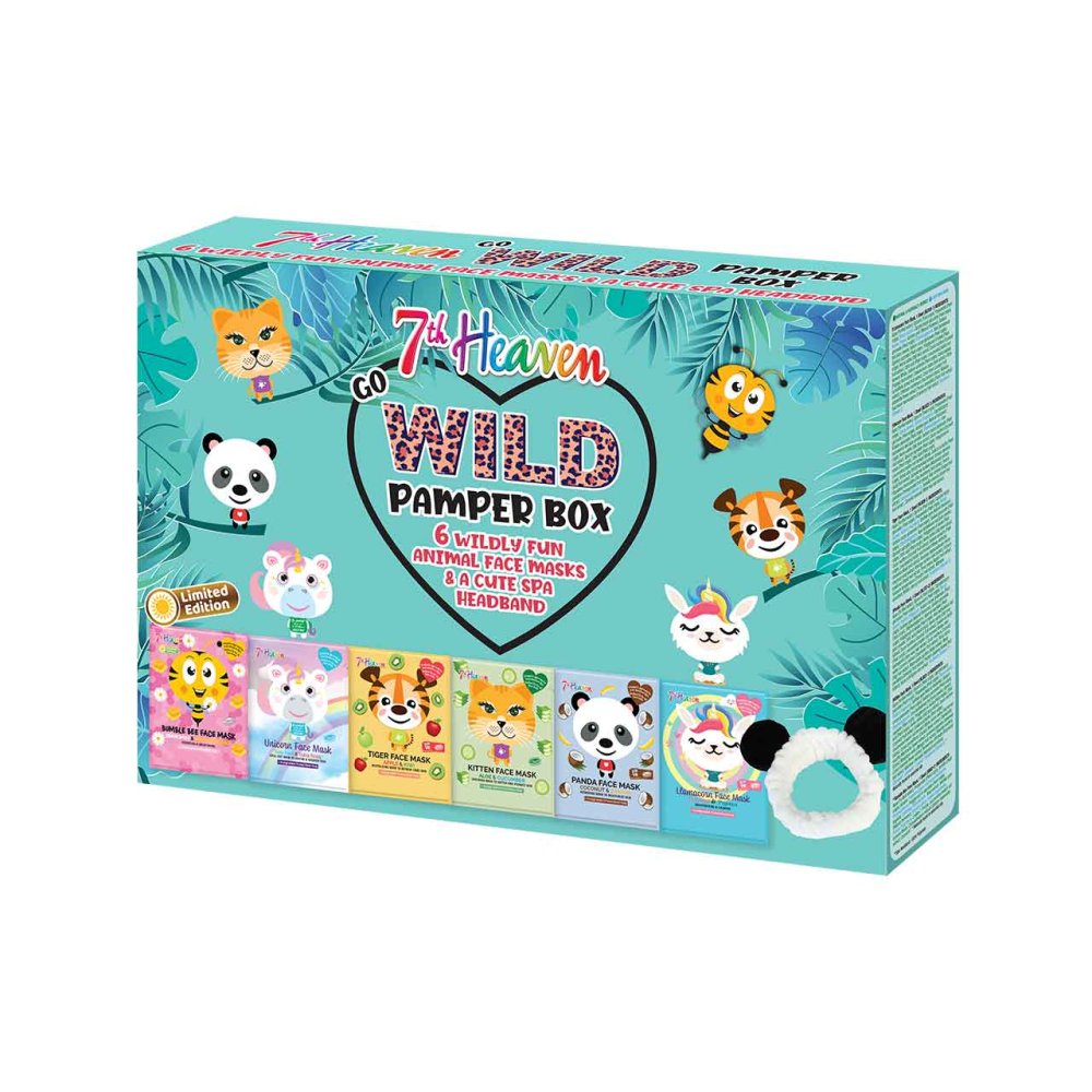 £13.99 7th Heaven Go Wild Pamper Set (SINGLES)