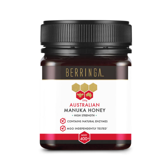 £35.50 Berringa Manuka Honey MGO 400 (250g) (SINGLES)