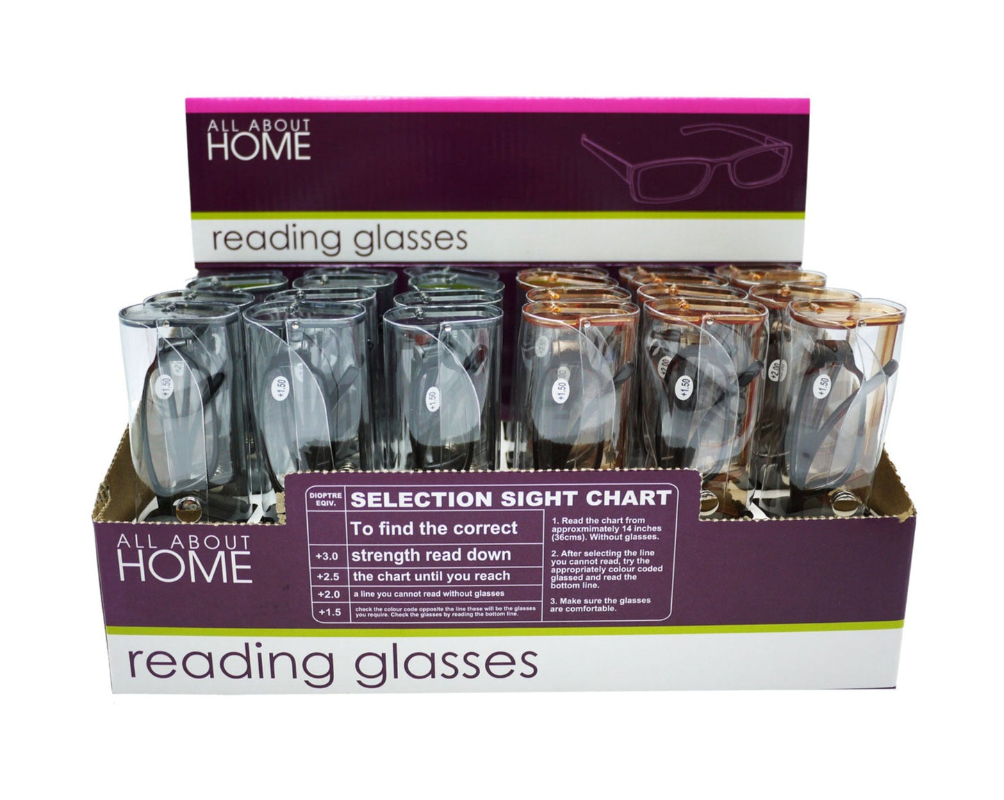 £1.99 Reading Glasses (24)