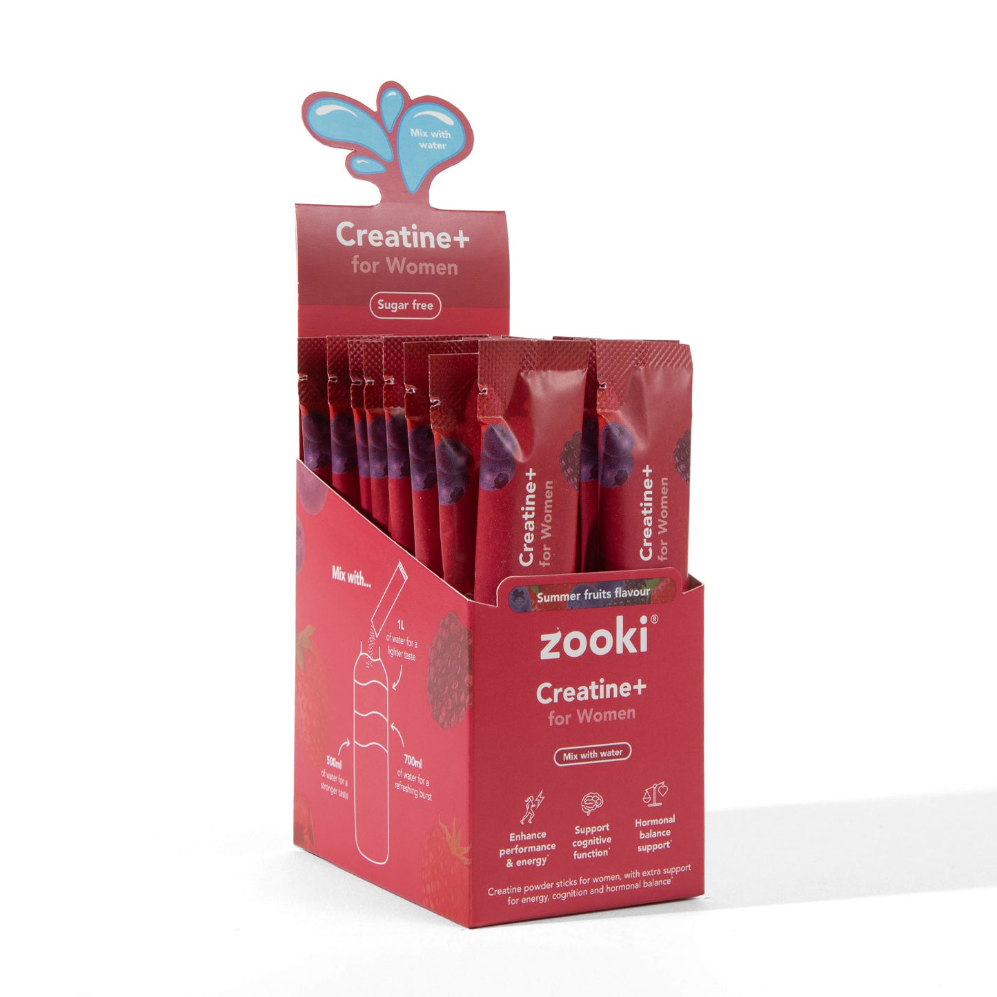£1.99 Zooki Creatine+ For Women (20)