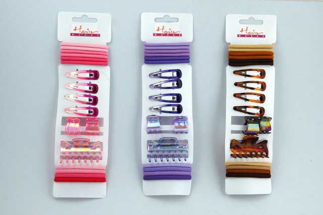 £1.99 HAIR ACCESSORIES MULTICARD (6)