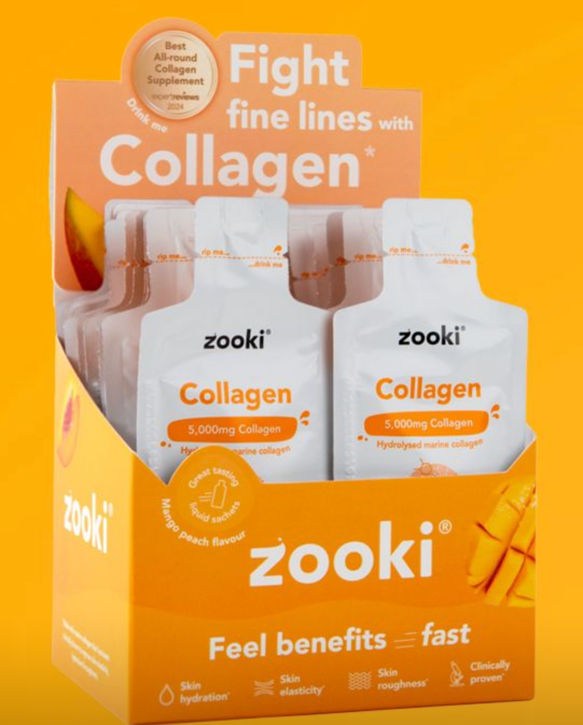 £2.99 Zooki Collagen Liquid Sachets (20)