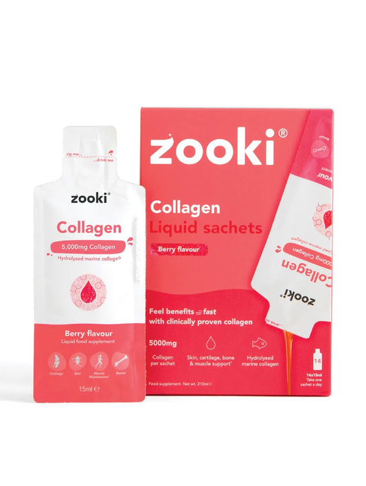 £12 Zooki 5000mg Collagen Sachets 5 Pack (SINGLES)