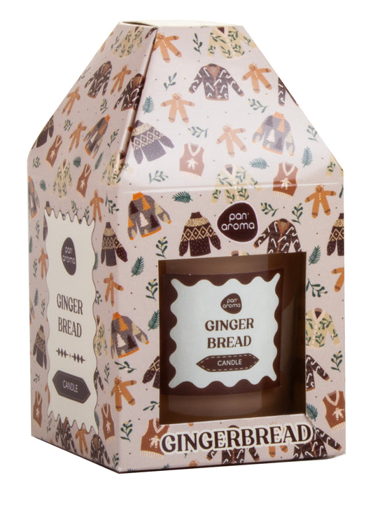 £2.99 120G HUT CANDLE  - GINGERBREAD (12)