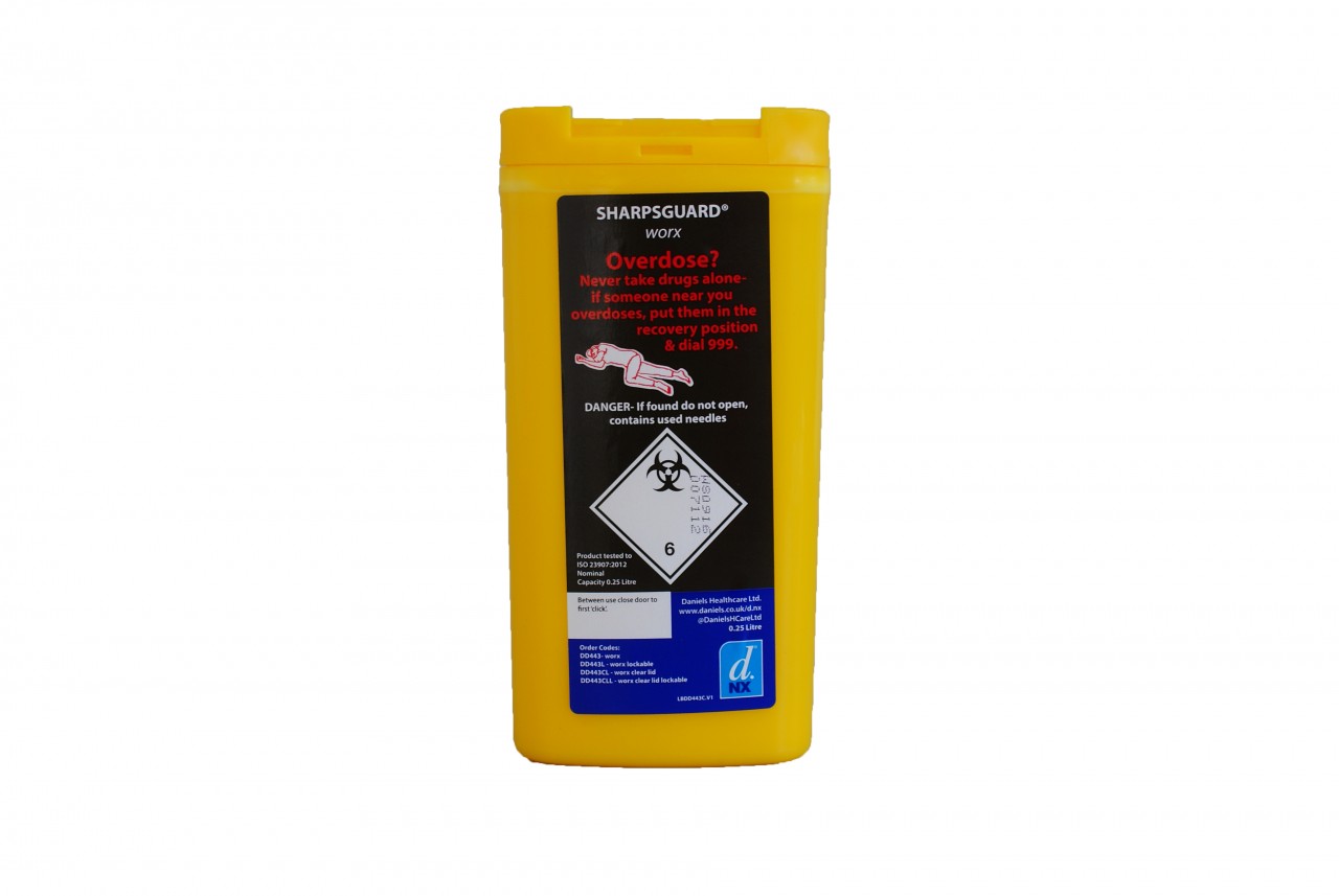 1 Litre Sharps Bin @ £1 each (30)