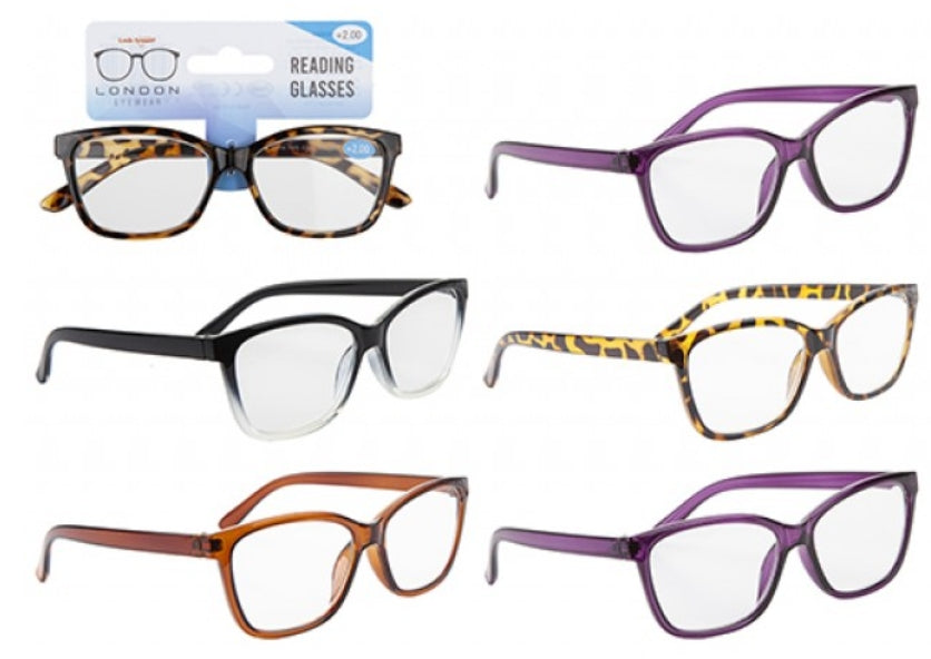 £2.99 London Eyewear Reading Glasses (20)