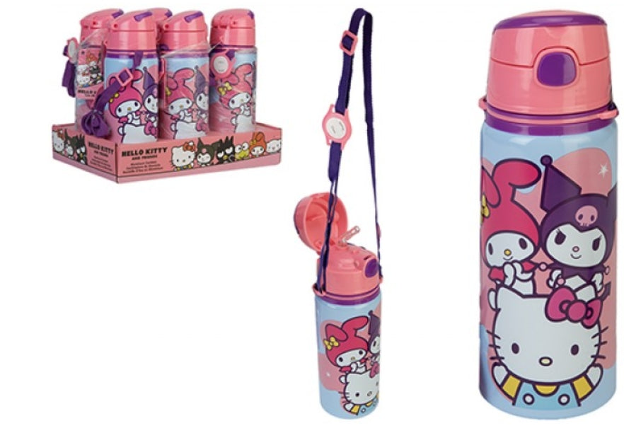 £8.99 Hello Kity Metal Water Bottles (6)