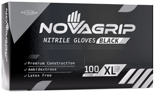 £7.99 Black Nitrile Gloves (10)