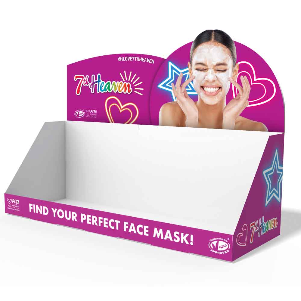£1.49 7th Heaven Face Masks CDU (120)
