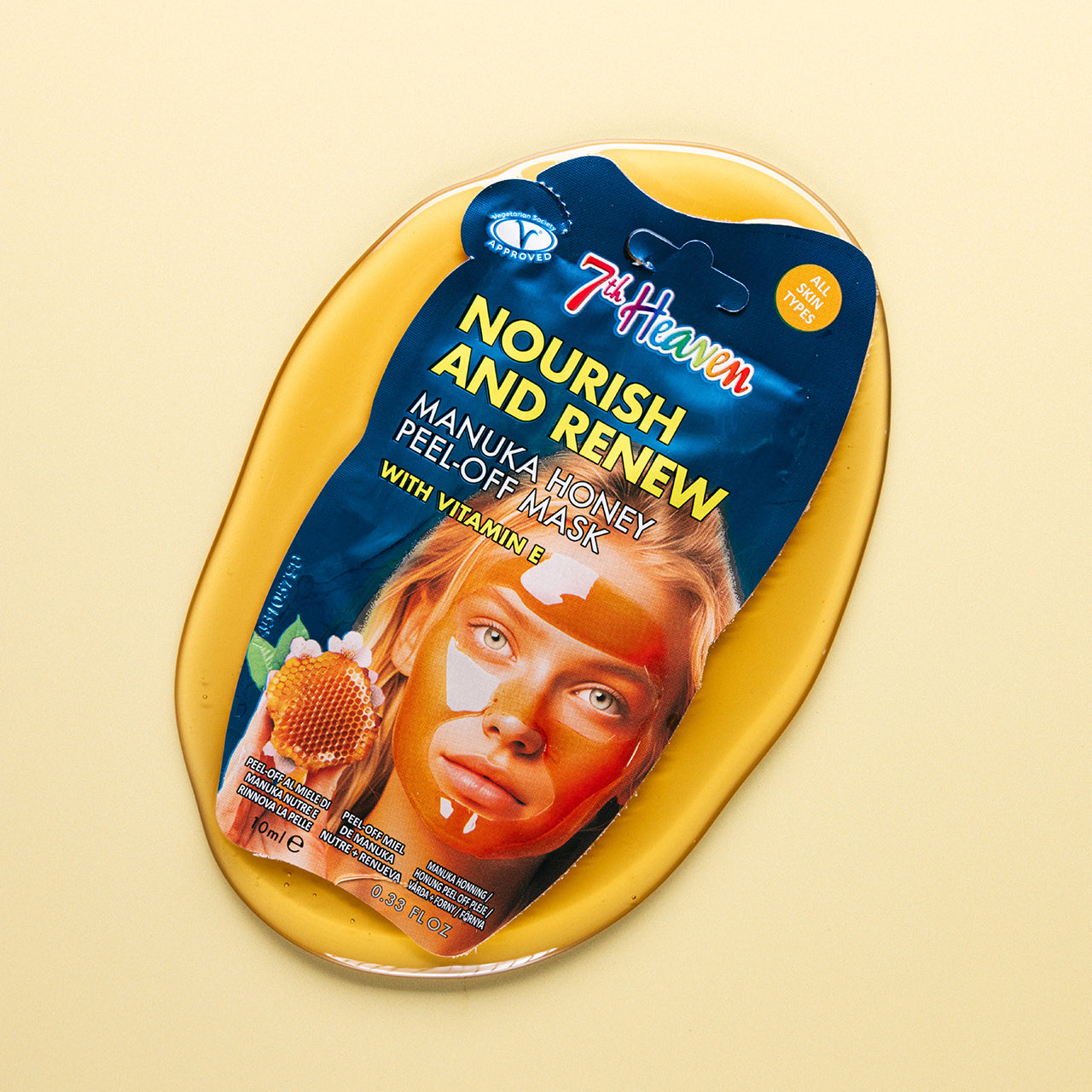 £1.49 7th Heaven Face Mask Manuka Honey (12)