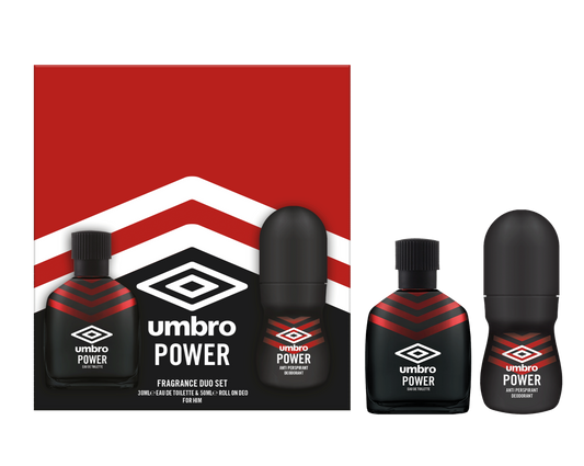 £3.99 UMBRO GIFT SET EDT & ROLL ON (6)