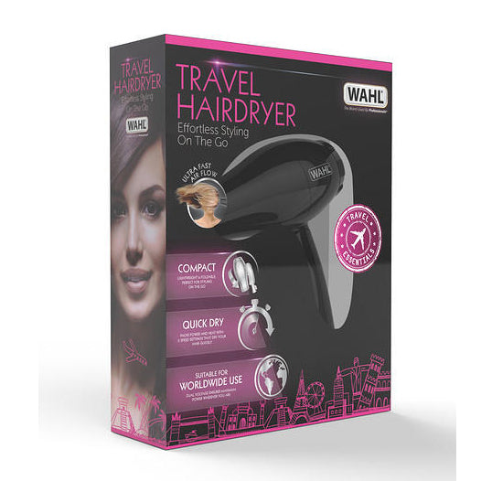 £17.99 Wahl Travel Hair Dryer (SINGLES)