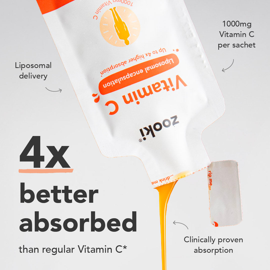 £2.99 Zooki Vitamin C Liquid Sachets (20)
