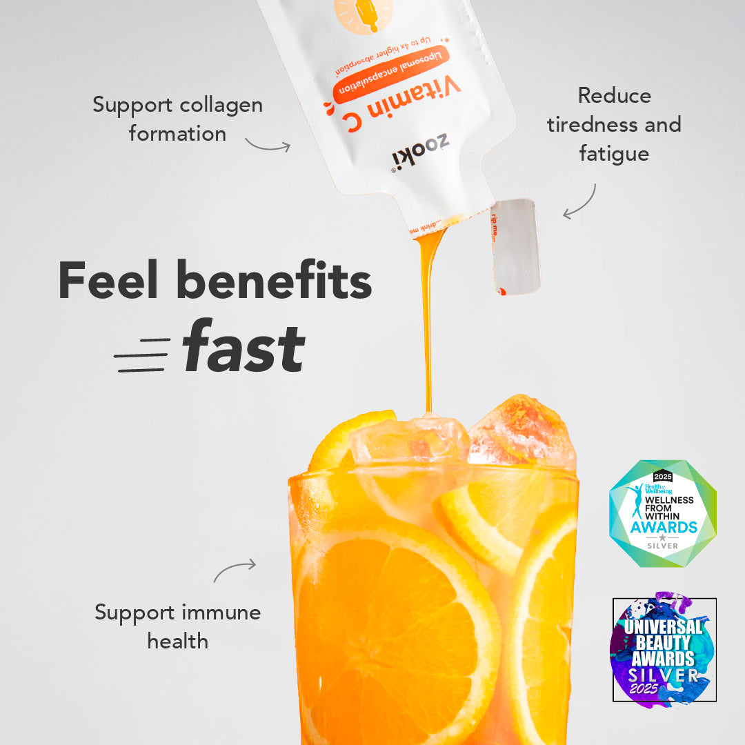 £2.99 Zooki Vitamin C Liquid Sachets (20)