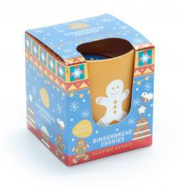 £2 100g Glass Candle Gingerbread Cookies (12)