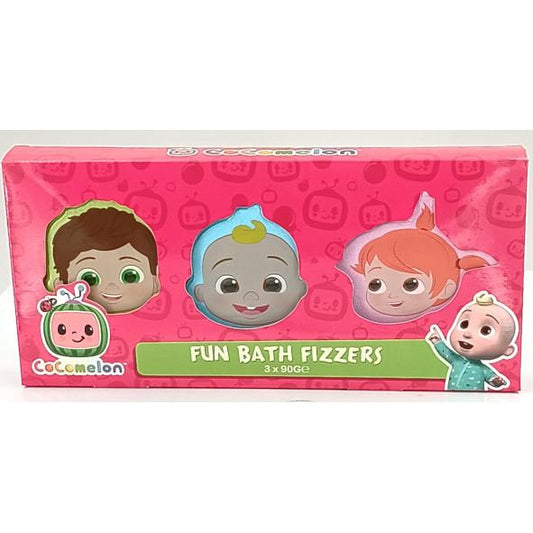 £5 COCOMELON BATH FIZZERS (12)