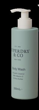£4 SUPERDRY SMOOTH CARAMEL BODY WASH 300ML (6)