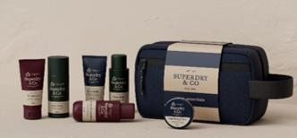 £25 SUPERDRY MEN'S GYM ESSENTIALS SET (6)