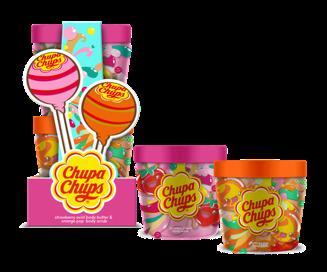 £5.99 Chupa Chups Body Care Duo
1x Body Scrub 220g
1x Body Butter 220g (6)