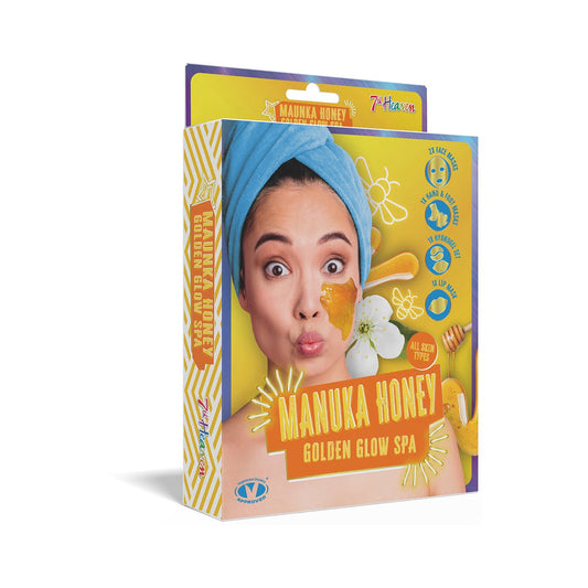 £8.99 MANUKA HONEY GOLDEN GLOW SPA SET (2)