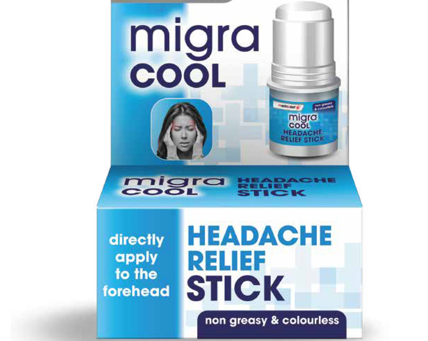 £2.49 Migra Cool Headache Relied Stick 3.6g (6)