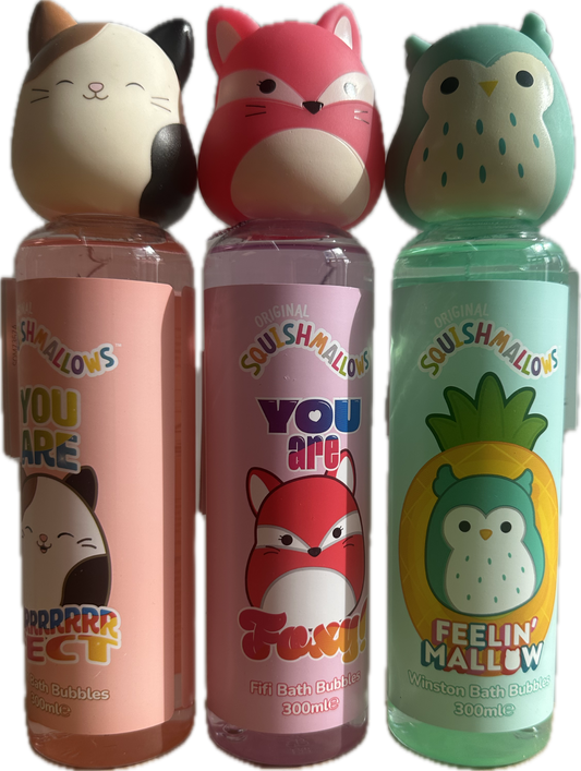 £2.99 Squishmallows Bubbletoppers (12)