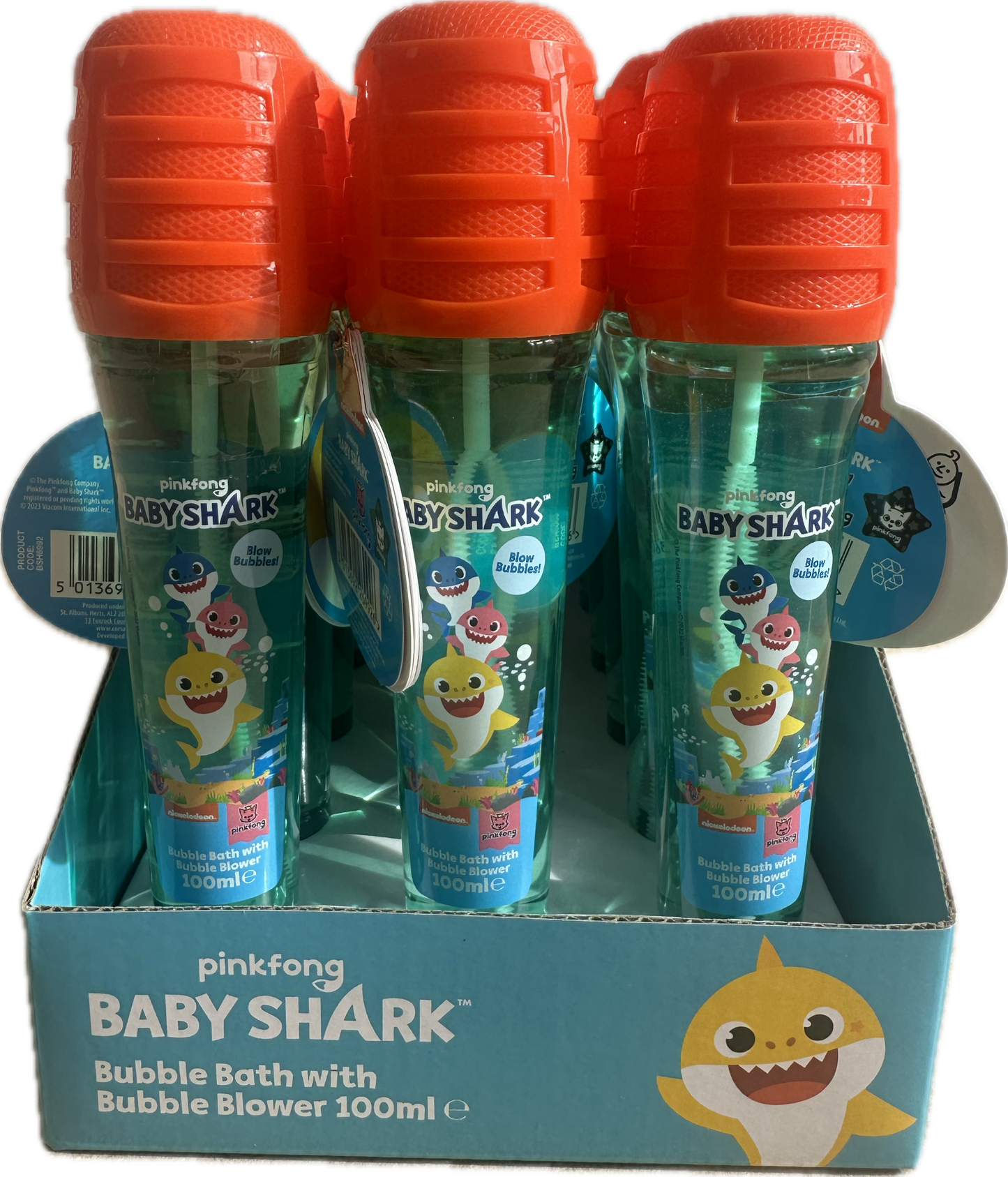 £2 Baby Shark Bubble Microphones (18)