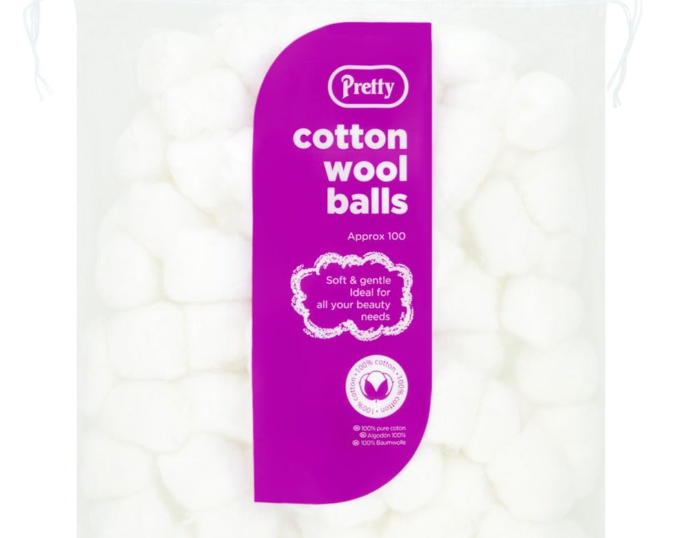 Cotton wool clearance balls