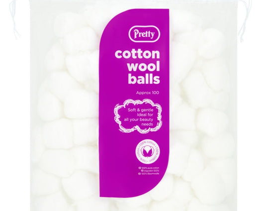 £1 Cotton Wool Balls (12)