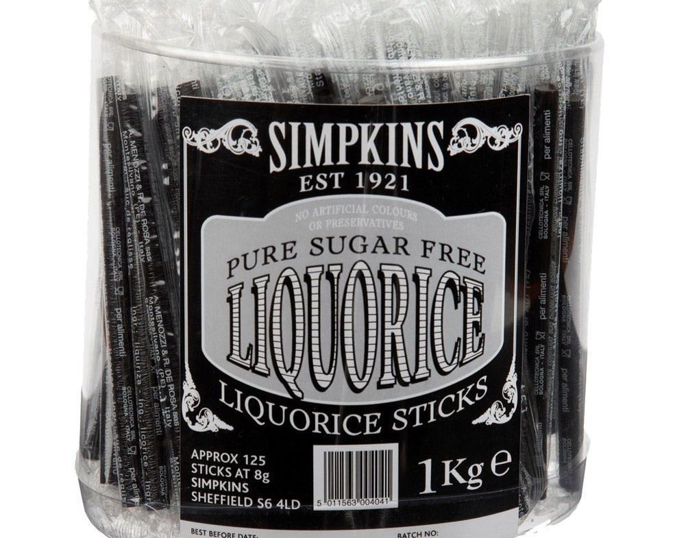 £0.30 Thin Liquorice Sticks (125)