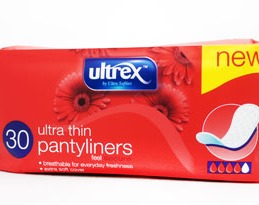 £1 Ultrex Pantyliners (12)