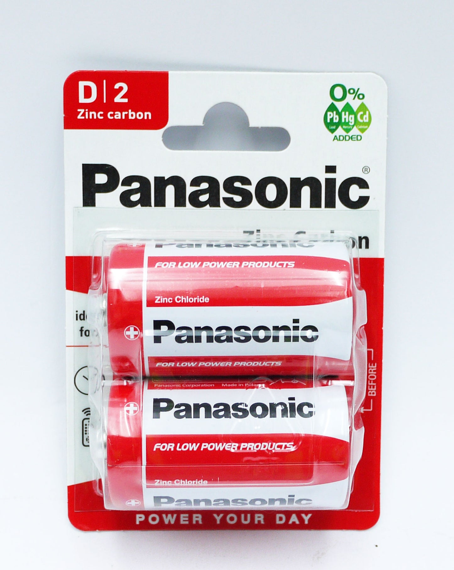 £1.49 Panasonic D Batteries (12)