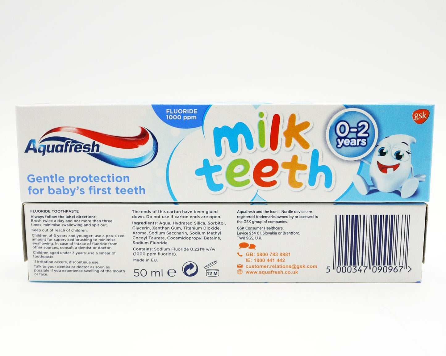 £1.99 Aquafresh Kids Toothpaste (12)